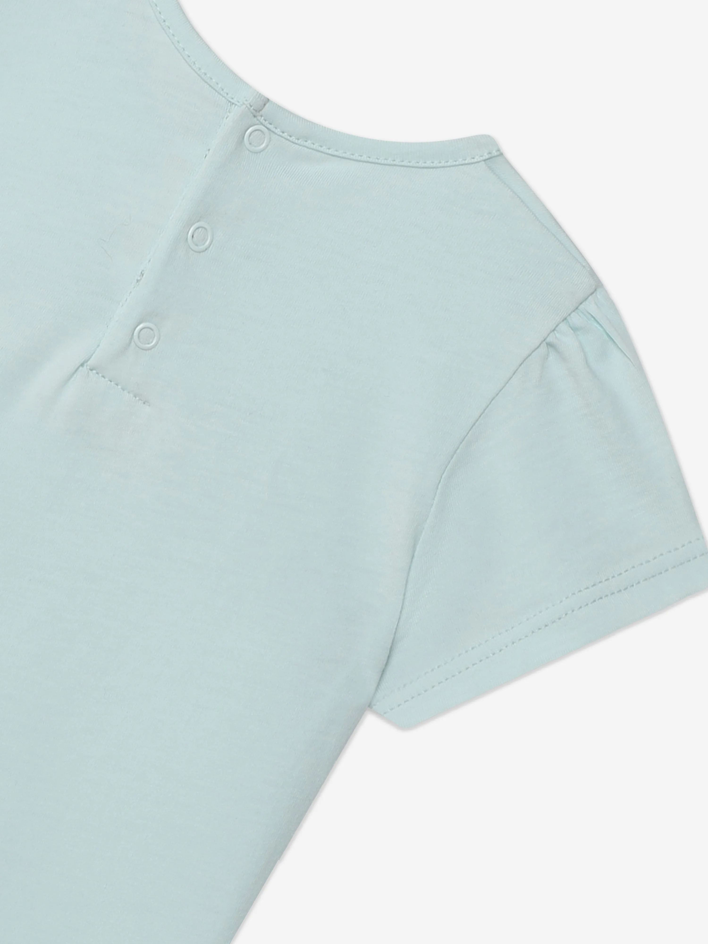 Chloé Baby Girls Logo T-Shirt in Blue
