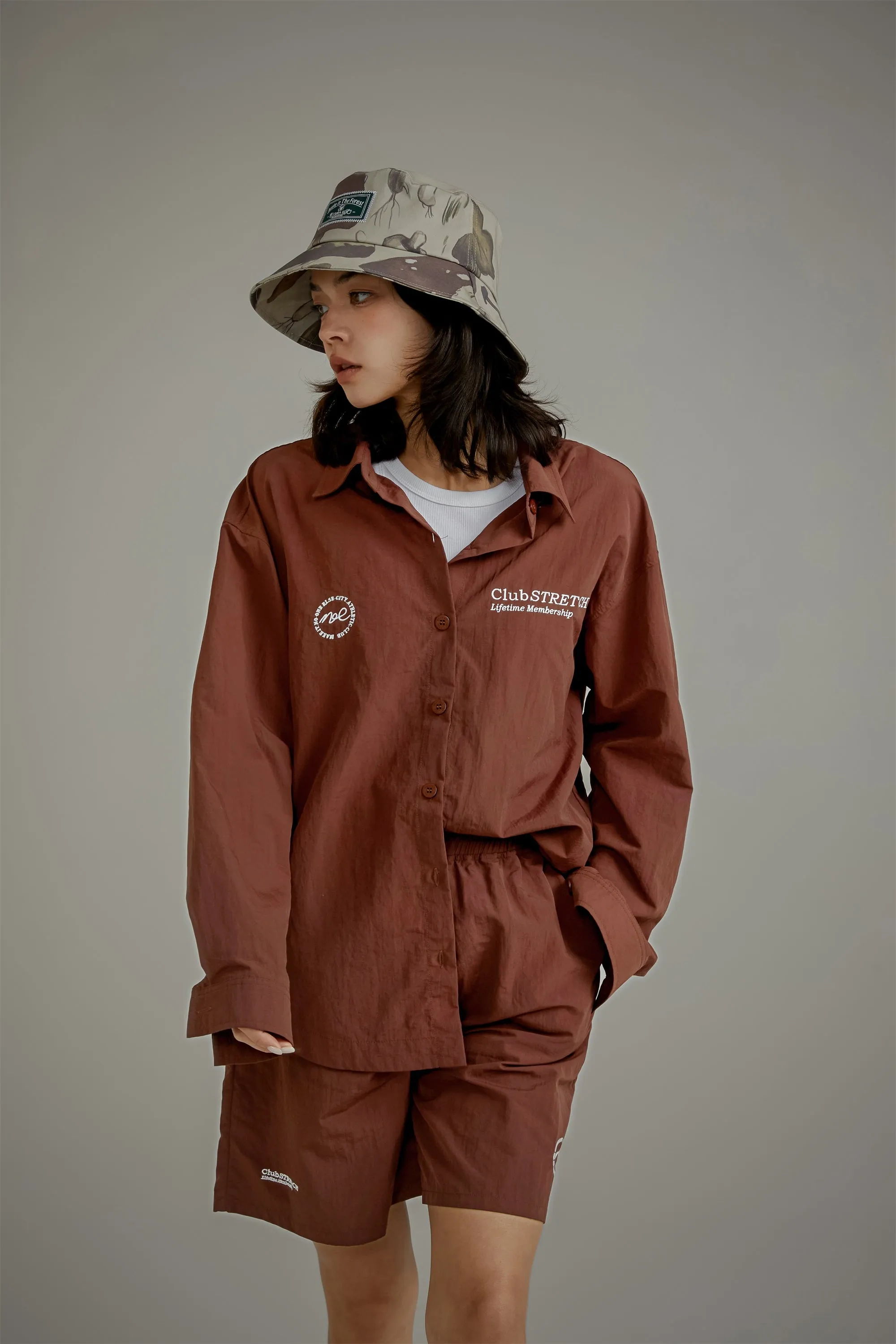 Embroidered Loose-Fit Shirt