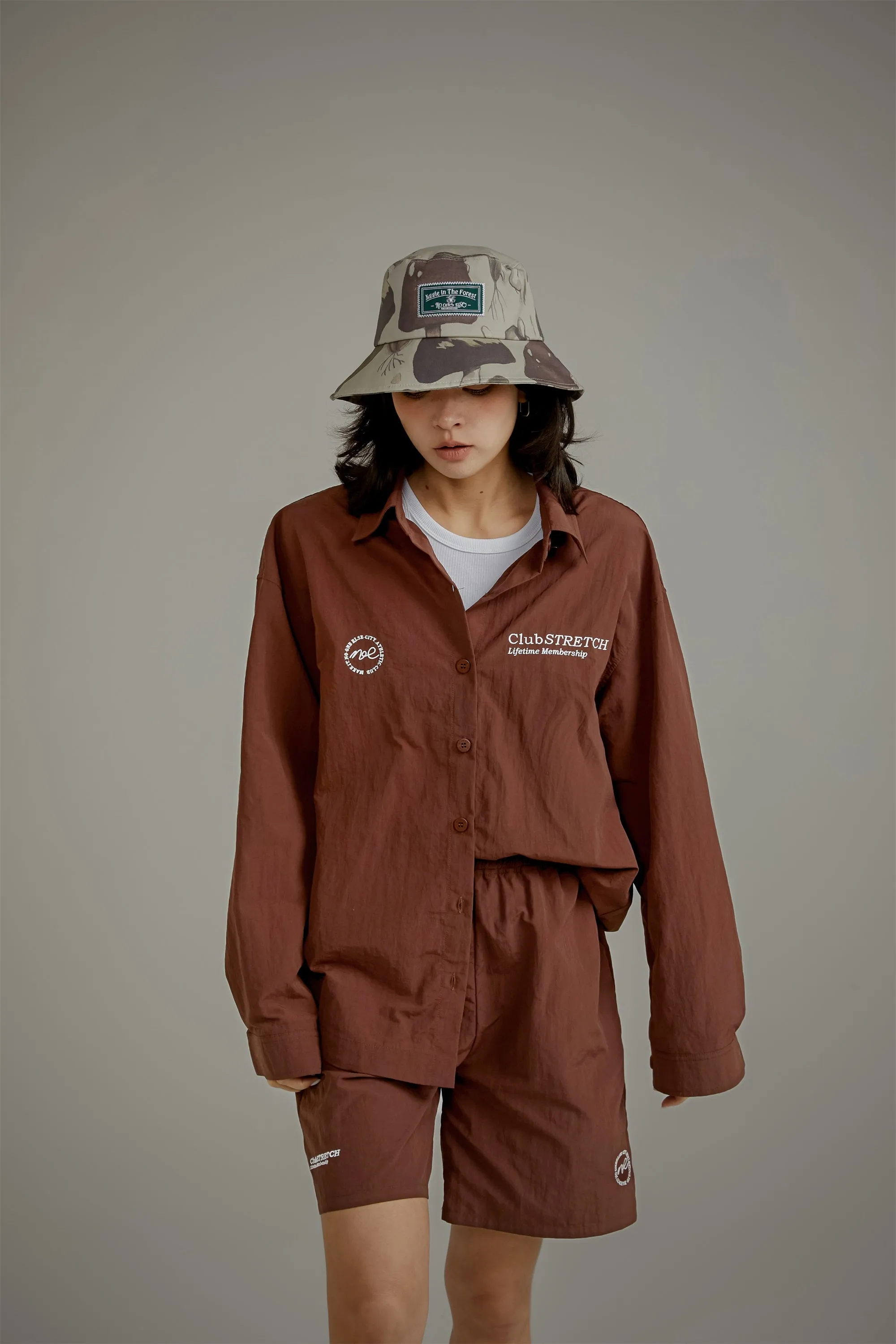 Embroidered Loose-Fit Shirt