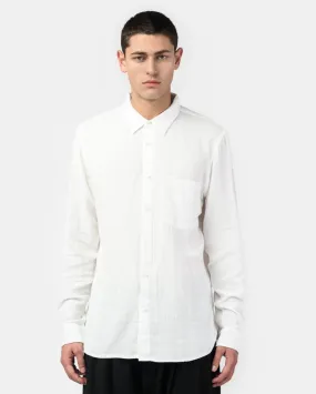 French Seam Double Gauze in White