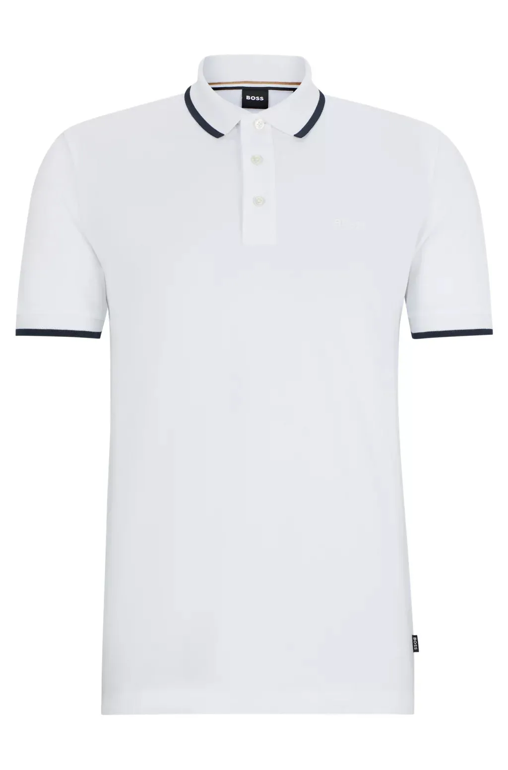 Hugo Boss White Polo Shirt