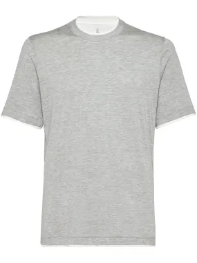 Layered Crew-Neck T-Shirt