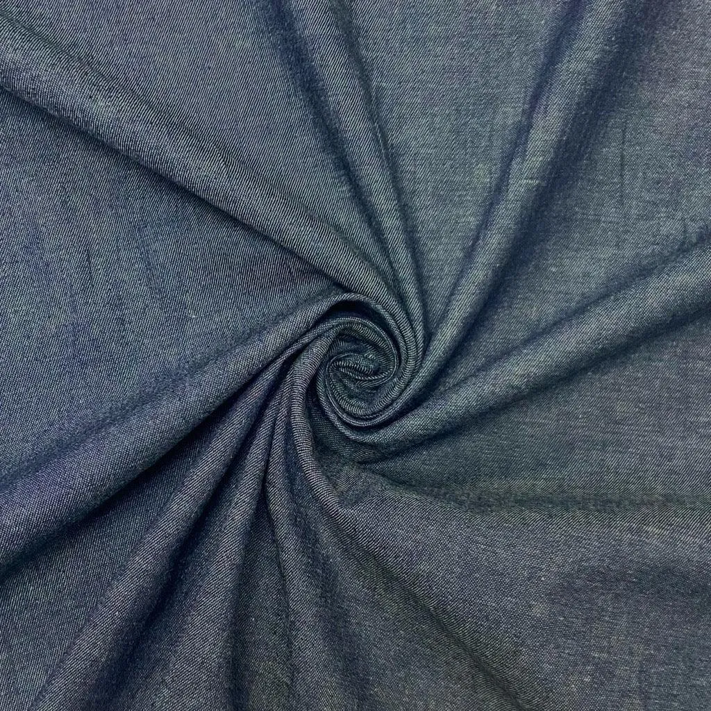 Lightweight 4oz Washed Denim Fabric
