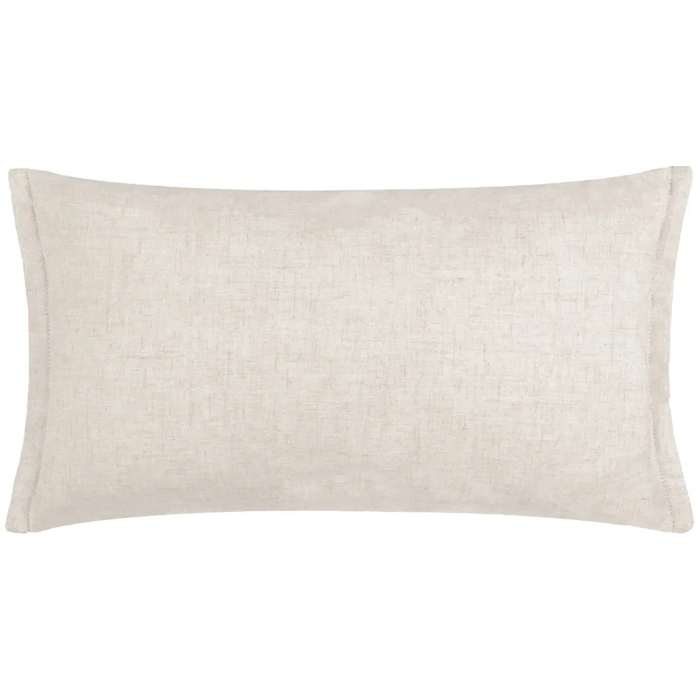 Merton Rectangular Velvet Cushion Taupe