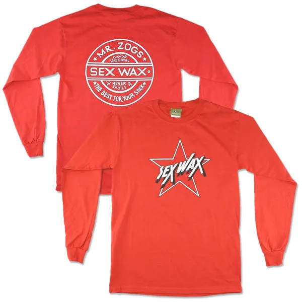 Mr. Zog's Sex Wax Star L/S T-Shirt