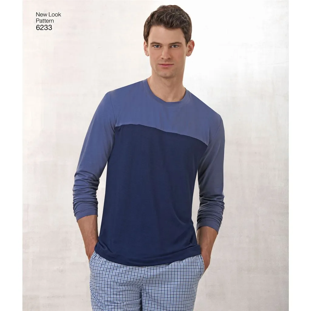 New Look Pattern 6233 Unisex Pants, Robe and Knit Tops