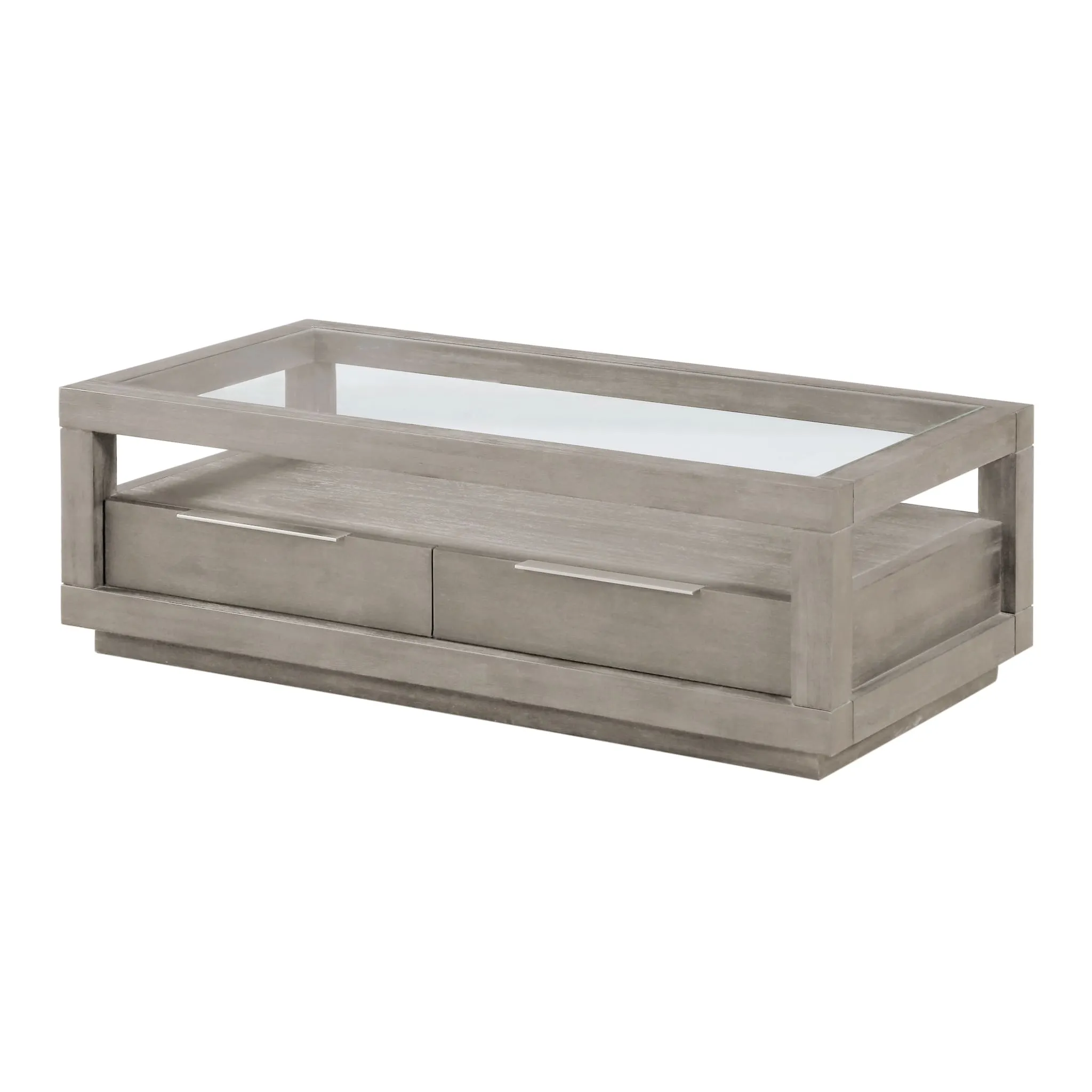 Oxford Two-Drawer Coffee Table in Mineral