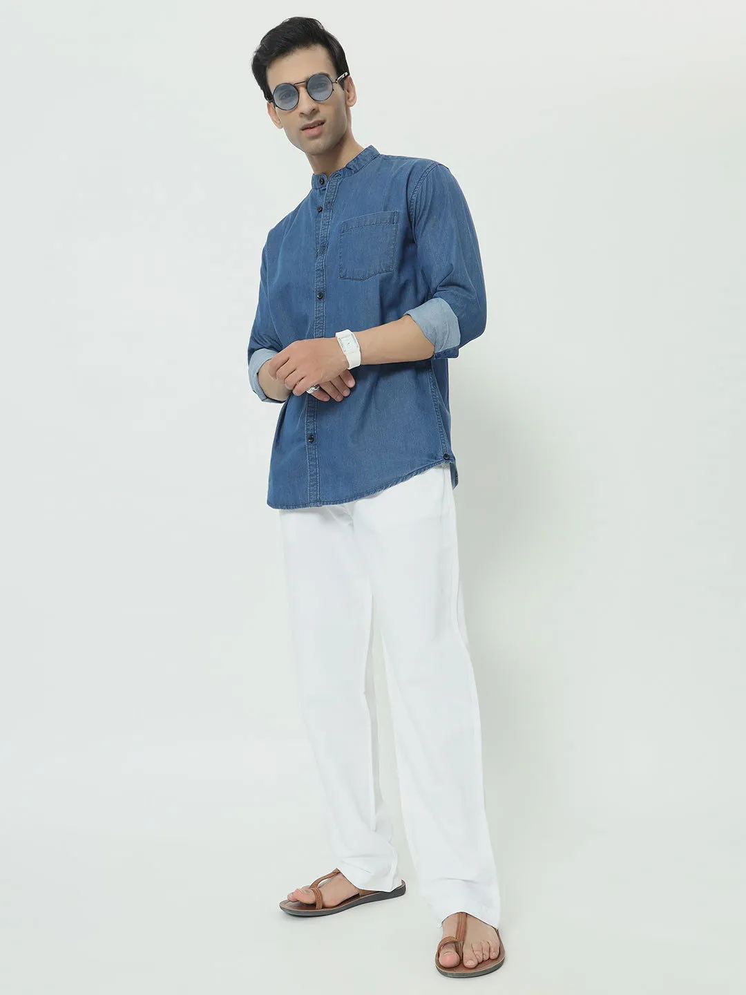 SAINTJONES-DENIM SHIRT