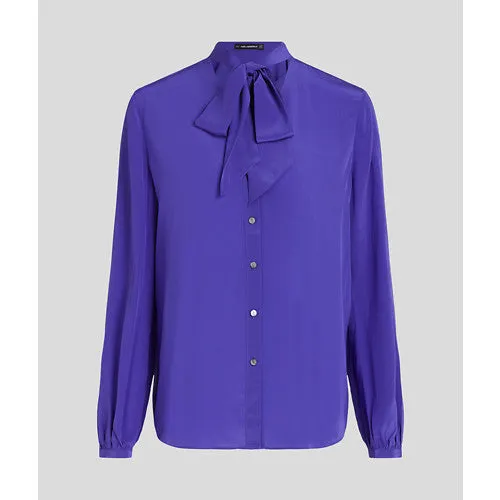 SILK BUTTON DOWN BLOUSE