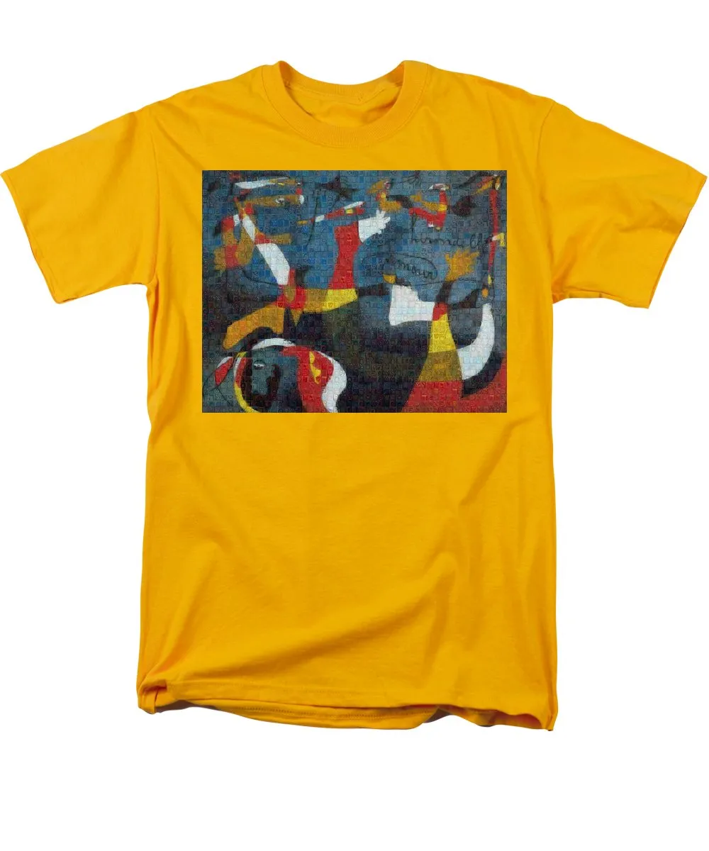 Tribute to Miro - 2 - Men's T-Shirt  (Regular Fit)