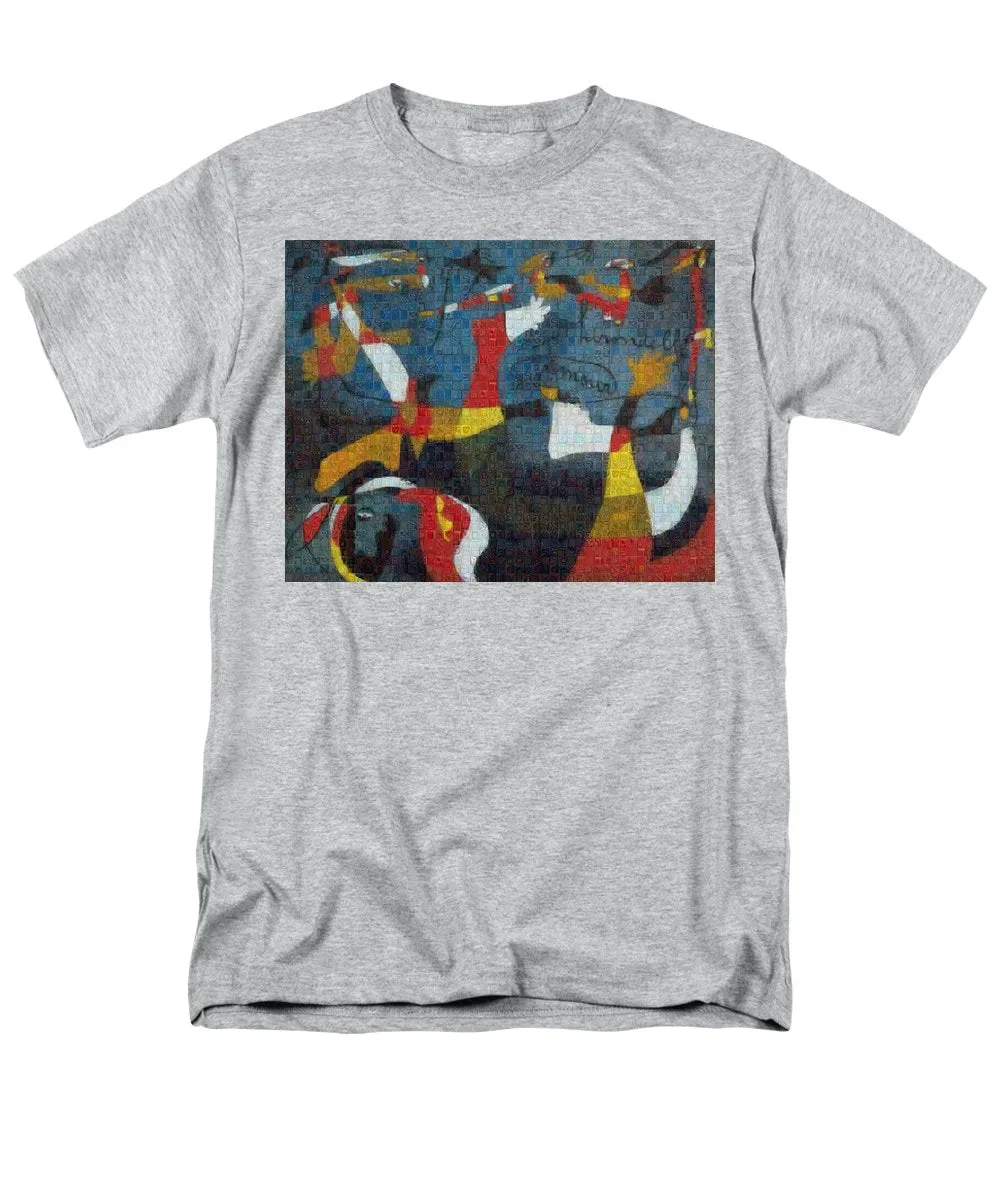 Tribute to Miro - 2 - Men's T-Shirt  (Regular Fit)