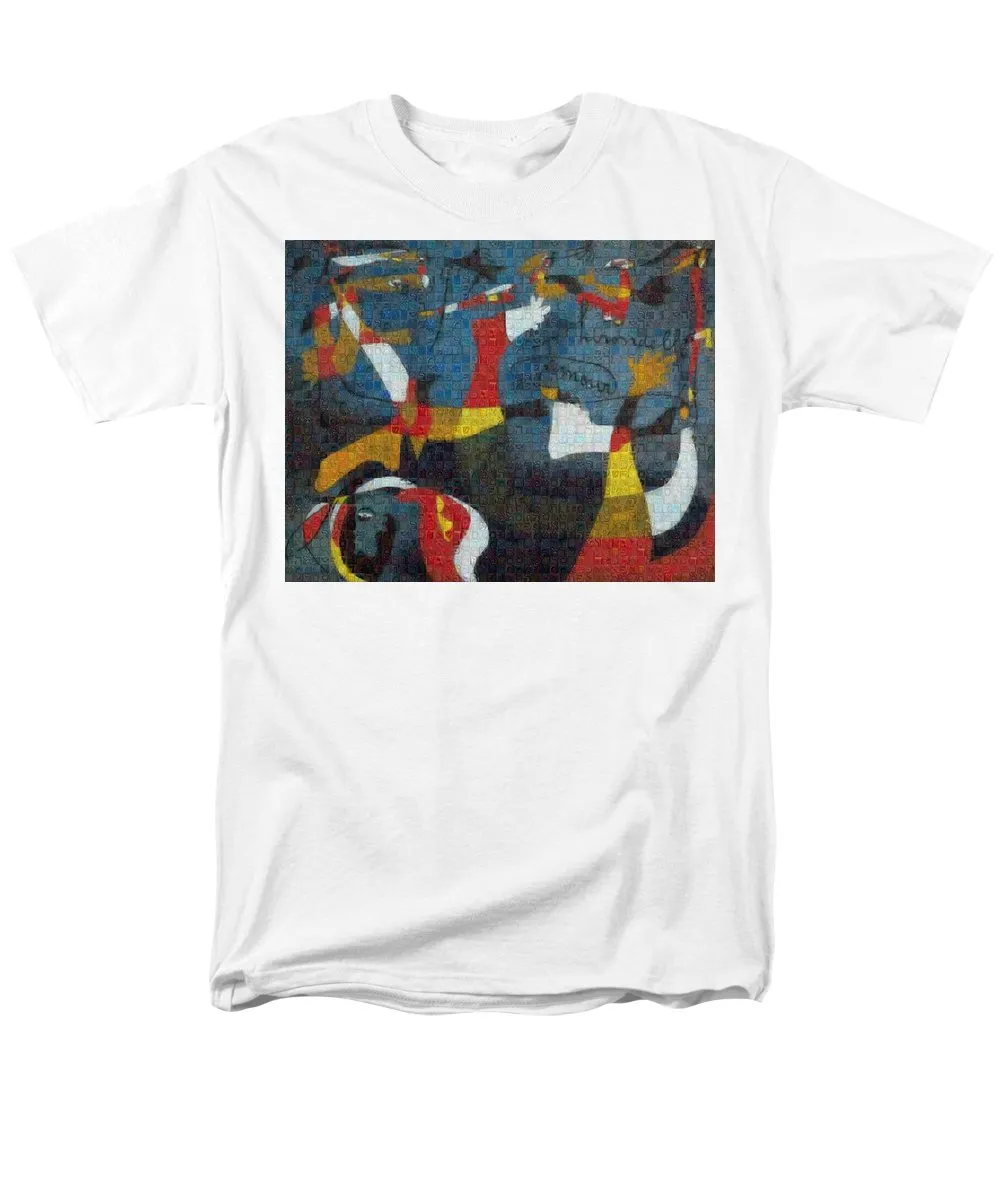 Tribute to Miro - 2 - Men's T-Shirt  (Regular Fit)