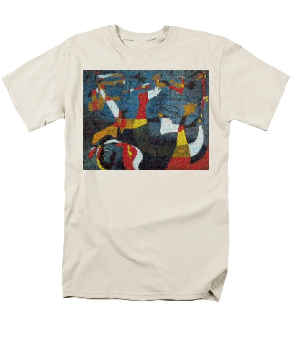 Tribute to Miro - 2 - Men's T-Shirt  (Regular Fit)