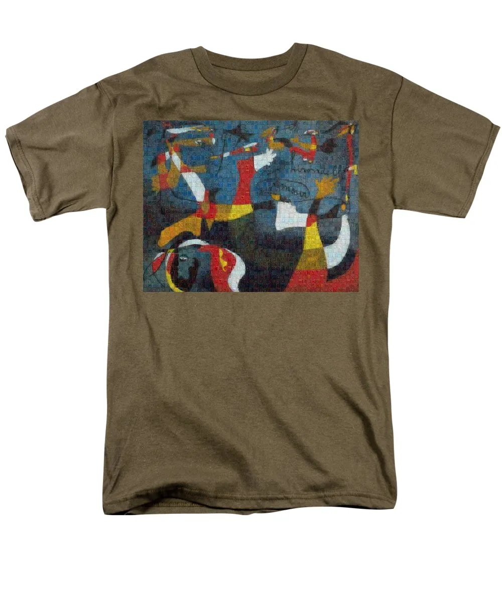 Tribute to Miro - 2 - Men's T-Shirt  (Regular Fit)