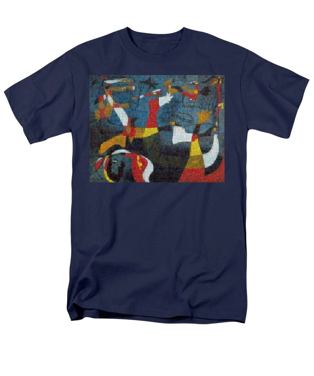 Tribute to Miro - 2 - Men's T-Shirt  (Regular Fit)