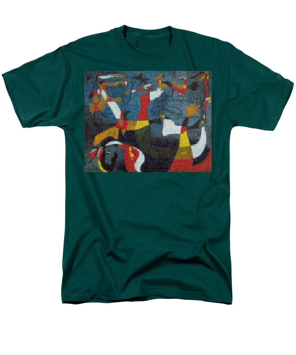 Tribute to Miro - 2 - Men's T-Shirt  (Regular Fit)